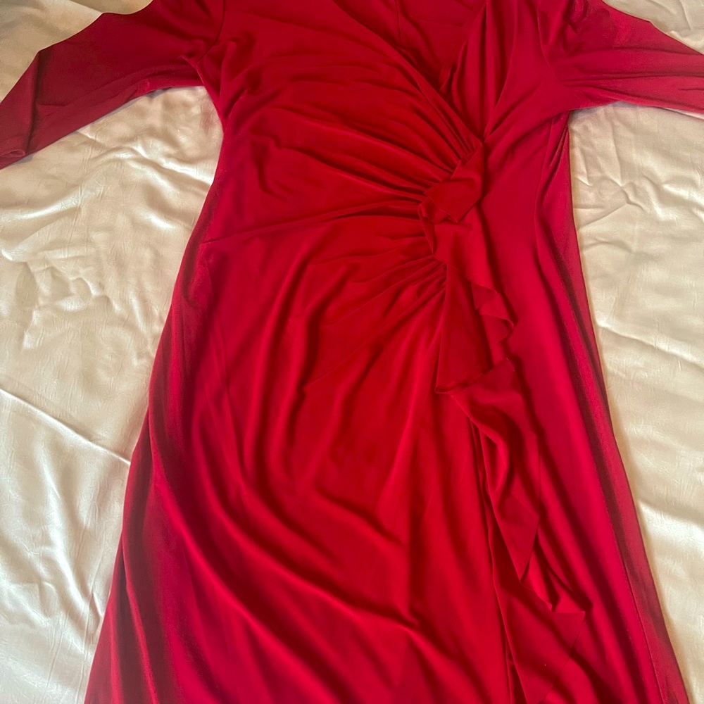 Red dress Black Label by Evan Picone dress size 12